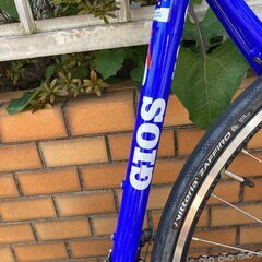 GIOS ampio ジオスアンピーオブルークロモリフレーム510mm状態