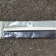 新品　床履き伸縮ほうき　２本+スペア15ケの画像