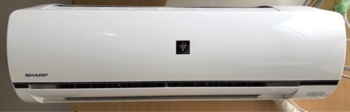 2016年製　SHARPプラズマクラスター　お掃除機能付きエアコン　配送／取付工事費込み