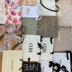 ショッパー袋  タトラス ブルガリ DIOR