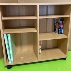 ②これは便利‼️ 押入れ収納ラック／フリーワゴン(本棚)／ ちょ...