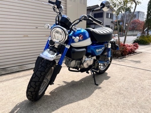 【走行500キロ】HONDA モンキー125 青 走行500キロ】HONDA モンキー125 青 【公式通販】