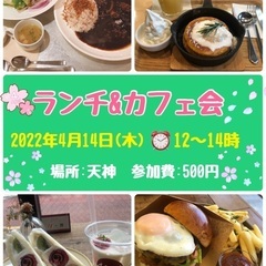 ランチ&カフェ会☕️✨参加者募集してます(๑´ㅂ`๑)