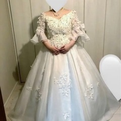 ウェディングドレス セットの画像