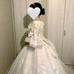 ウェディングドレス セットの画像
