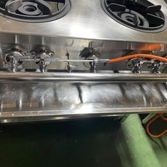 マルゼン3口ガステーブル　LPガス