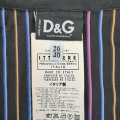 【4】ドルチェ&ガッバーナ/Dolce&Gabbana ストライプクレリックシャツの画像