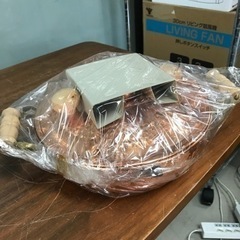 取引場所　南観音　K  2204-264   ファミリーパーティシリーズ　純銅製　しゃぶ鍋　26cm   容量3.3ℓの画像