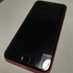 【値下げ】【美品】iPhone SE2 128㎇ レッド simフリー