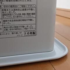 コロナ製石油ファンヒーター(2016年製)の画像