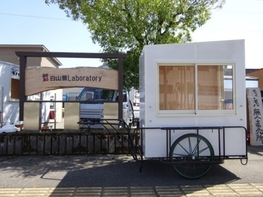 リアカー　リヤカー　用のモバイルハウス！リヤカー含　移動販売、無人販売所などに！