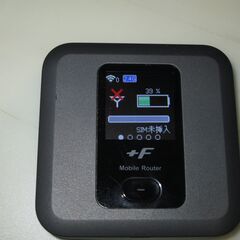モバイルWiFiルータ　富士ソフト　＋F　FS030W　SIMフリーの画像