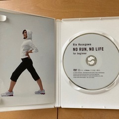 (DVD)No Run, No Life for beginner    Rie Hasegawaの画像