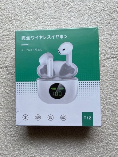 ワイヤレスイヤホン新品