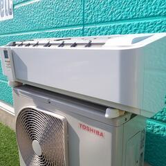 TOSHIBA！お掃除ロボ&空気清浄搭載！主に6畳用！名古屋市周辺取り付け承ります。の画像