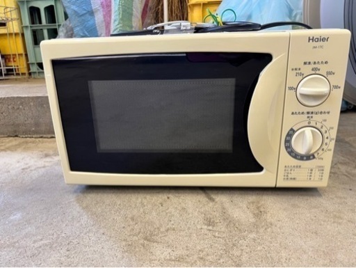 電子レンジ お譲りしました。（終了）