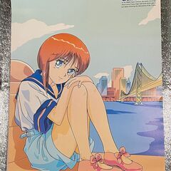アニメ・ゲーム等キャラクターのポスターの画像
