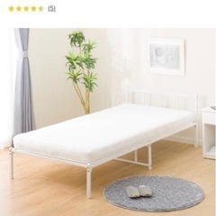 ニトリのベッドフレーム（シングル）の画像
