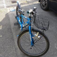 子供用自転車、24インチ、変速つきの画像