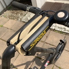 STRIDA 初期型　ストライダ　レストアベース　アルミフレーム　折り畳み　自転車　札幌市内配達相談可の画像