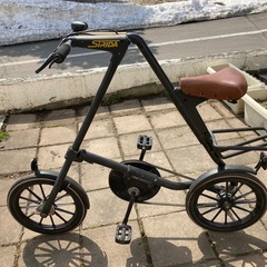 STRIDA 初期型　ストライダ　レストアベース　アルミフレーム　折り畳み　自転車　札幌市内配達相談可の画像
