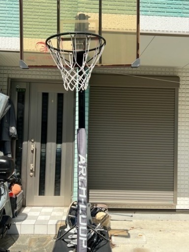 [ARCH-LOOP] バスケットゴール 一般 ミニバス 対応 アクショングリップ式高さ調節