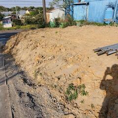 盛土 残土 粘土質 固い あげます