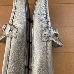 【未使用】❣️ペタンコシューズ❣️本革の画像