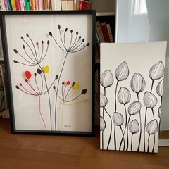 IKEA アート インテリア ２点セット