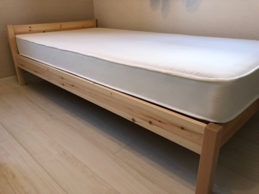 無印良品 パイン材シングルベット【売約済み】