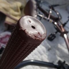【お買い上げありがとうございました】折りたたみ自転車　20インチ　自転車　6段切り替え　綺麗ですの画像