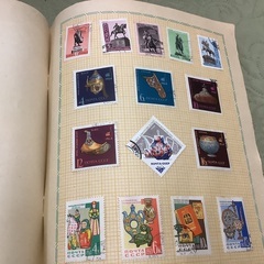 1970年、大阪万博、ソ連館で購入した切手集です。の画像