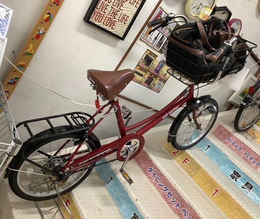 MARUISHI 自転車 ペット乗せ用自転車 pet porter 変速あり 20インチ【ユーズドユーズ名古屋天白店】 J1663