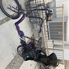 【終了しました】2013年製　ブリヂストン子供乗せて自転車