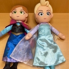 アナと雪の女王　アナとエルサ　ぬいぐるみセット