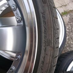 【商談中】軽自動車17インチタイヤ・ホイールセットタントムーヴの画像