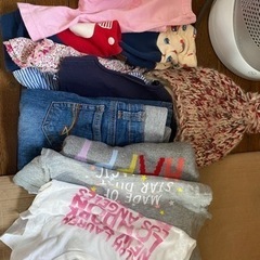 女の子服80-90サイズ　エプロン差し上げます