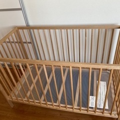 IKEA SNIGLAR イケア スニーグラル ベビーベッドの画像