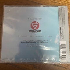 GENERATIONS from EXILE TRIBE CDの画像