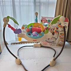 フィッシャープライス　ベビーどうぶつジャンパルー(箱あり)
