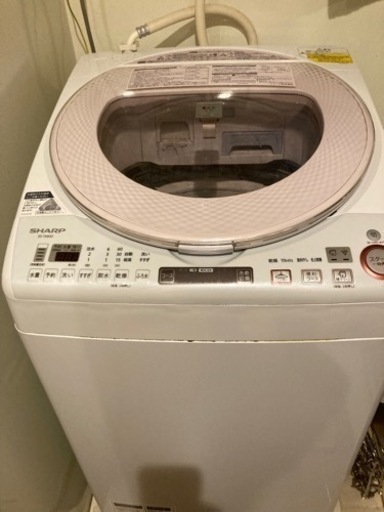 洗濯機　シャープ2015年製