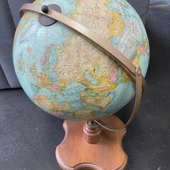 地球儀　インテリア　No.1367　置物　オブジェ〖リサイクルショップどりーむ鹿大前店〗の画像