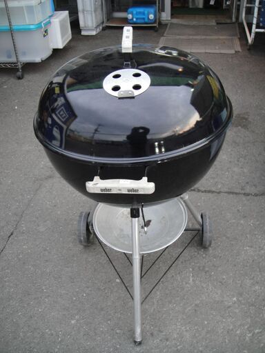 Weber(ウェーバー) バーベキューグリル(BBQコンロ･BBQグリル)57cm　コンパクトケトル　焚き火台　アウトドア　キャンプ用品