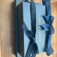 ラルフローレン　空箱と袋の画像