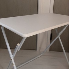 ニトリ　折りたたみテーブルの画像