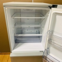 AQUA 272L ノンフロン冷凍冷蔵庫 AQR-27G(S) 2018年製造】