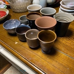 食器4❣️❣️不揃いの湯呑み❣️お取引は安中市❣️取り引き決まり...