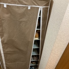 無料/工具不用の簡単組み立て靴入れ/軽量シューズストッカー