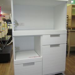 R368 NITORI ニトリ キッチンボード ダリア   DAHLIA-80MRB コンセント付 美品