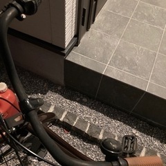 26インチ　自転車　ブラウンの画像